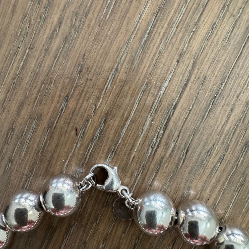 Tiffany Hardwear sterling Silver Ball Bracelet - Picture 4 of 5